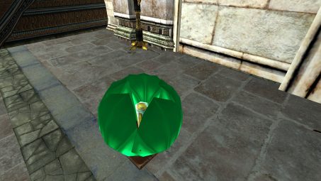 Green Floating Lantern – Closed