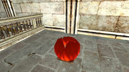 Red Floating Lantern – Closed