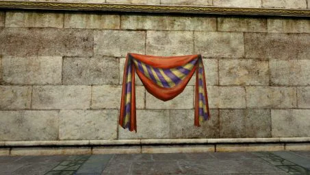 Celebratory Red Banner Wall Hanging