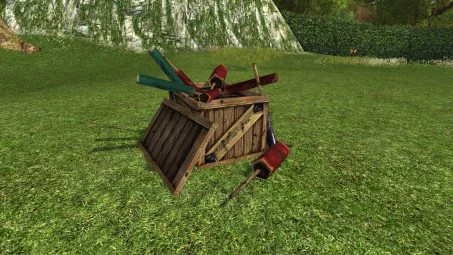 Explosive Fireworks Crate