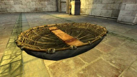 Woven Reed Rowboat