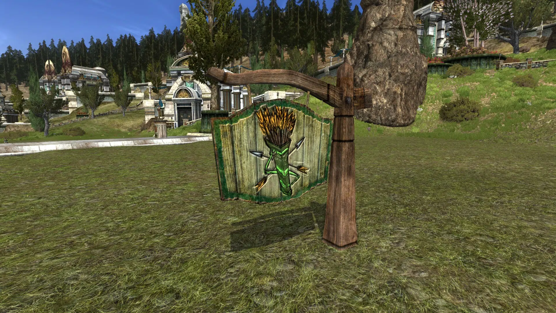 Brimful Quiver Inn Signpost