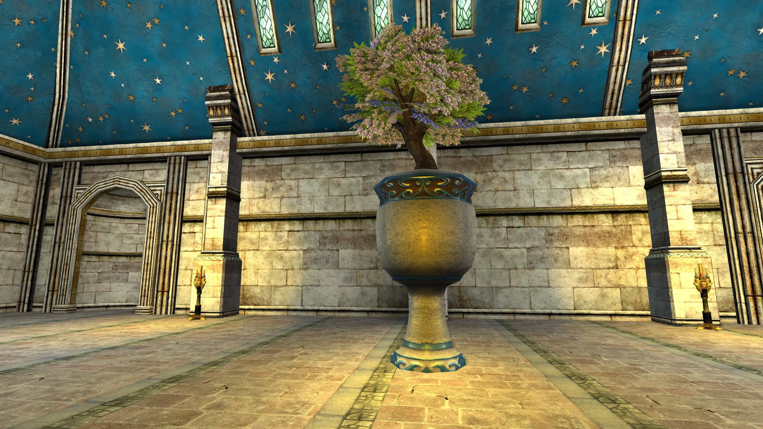 Seaside Jacaranda Planter