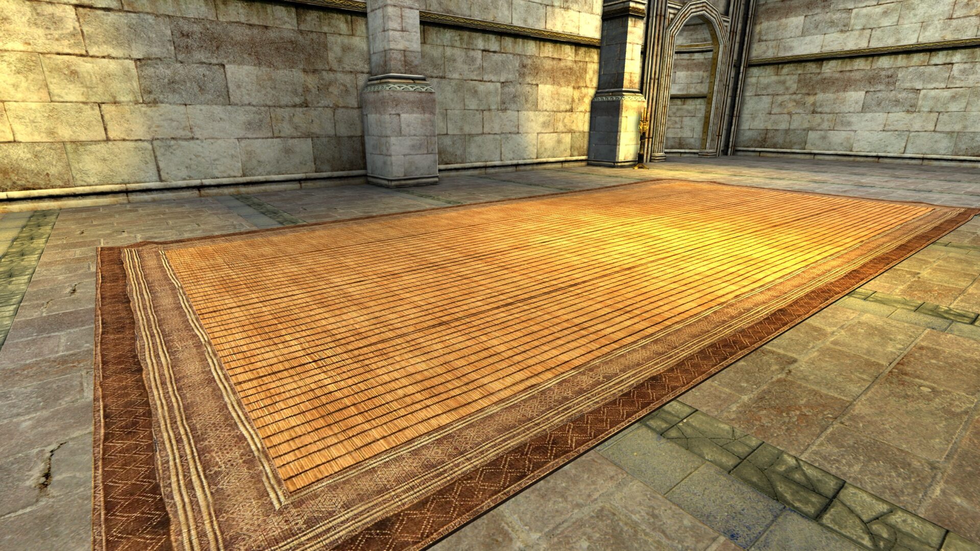 Bamboo Reed Rugs Medium Woven Reed Rug | D&Co du Milieu