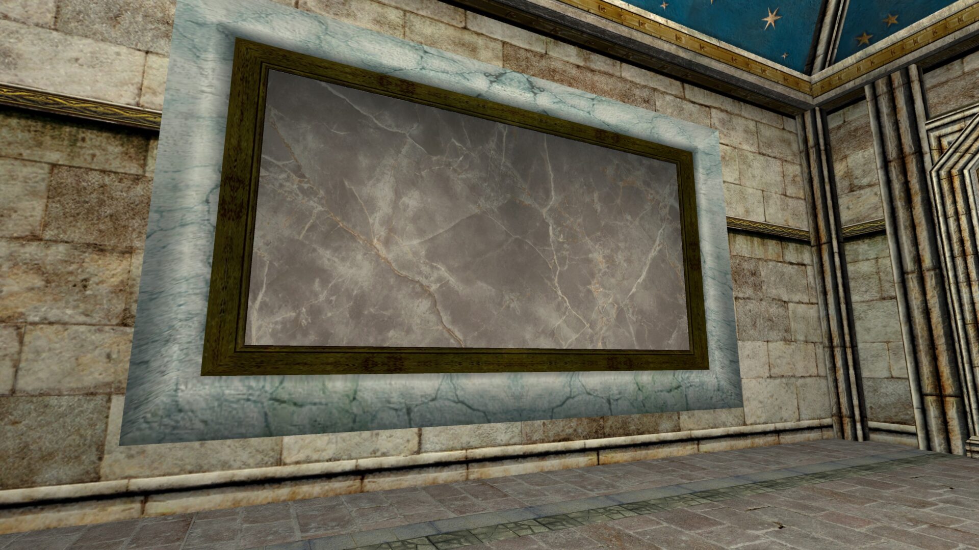 Large White Marble Decorative Panel | D&Co du Milieu