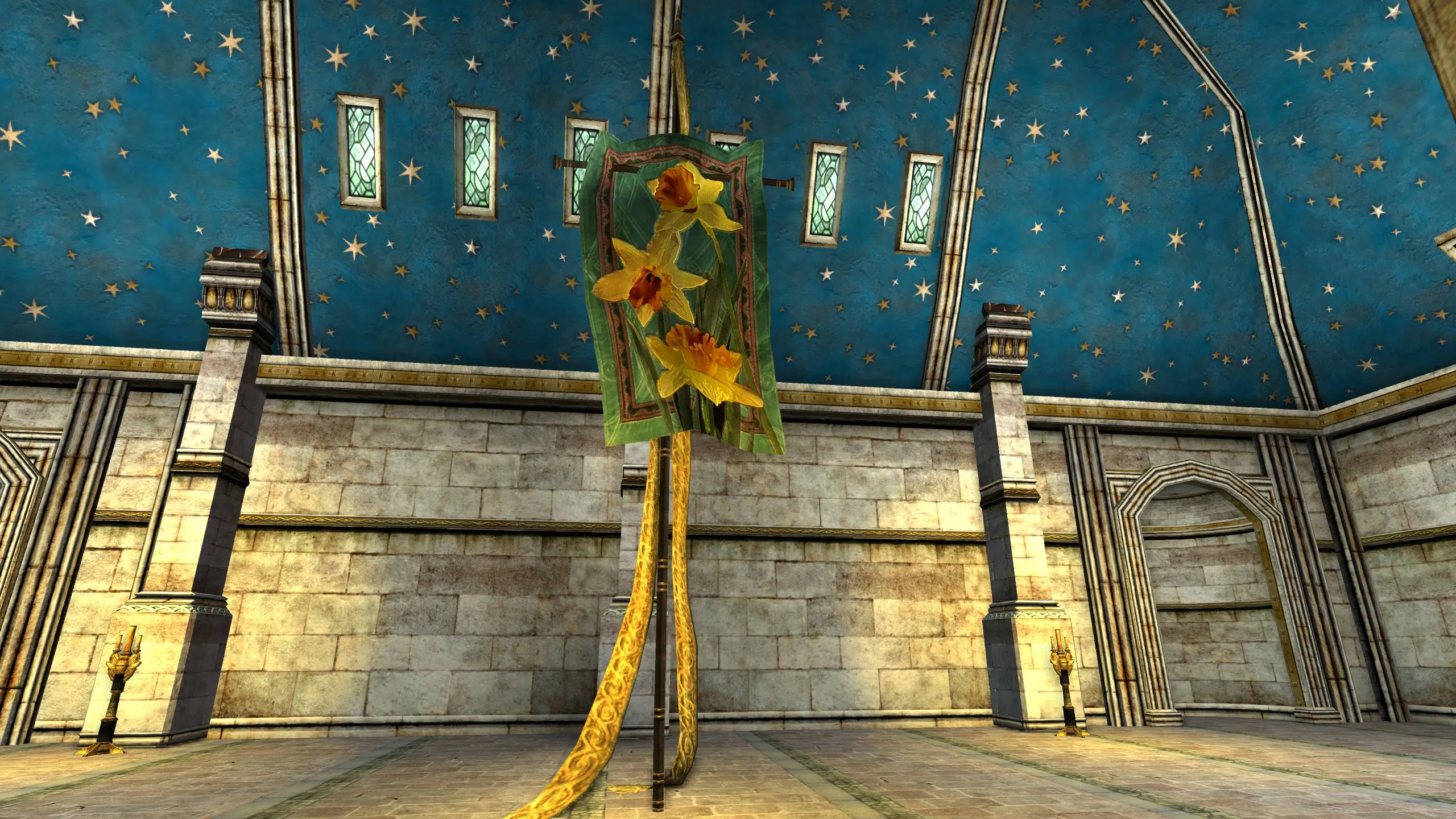 Large Daffodil Celebration Banner