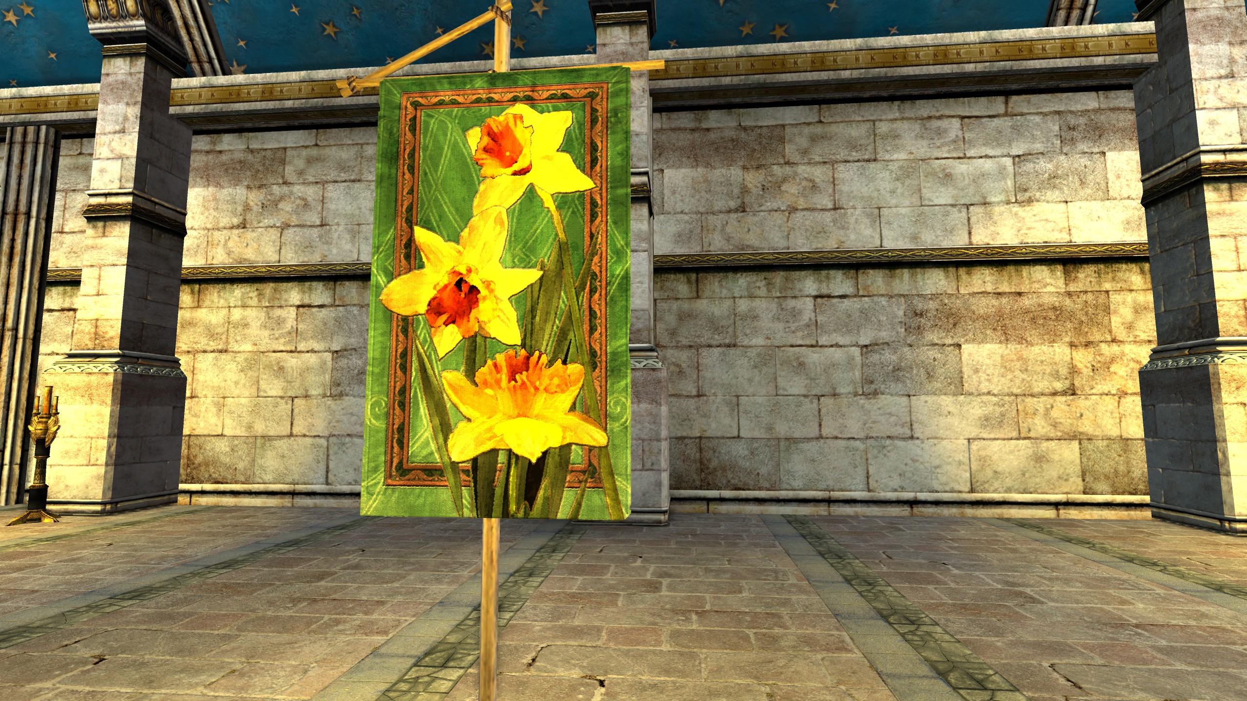 Small Daffodil Celebration Banner