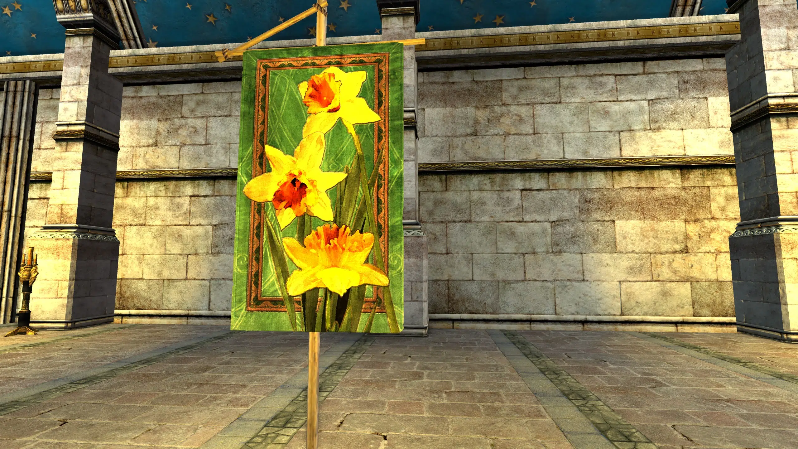 Small Daffodil Celebration Banner