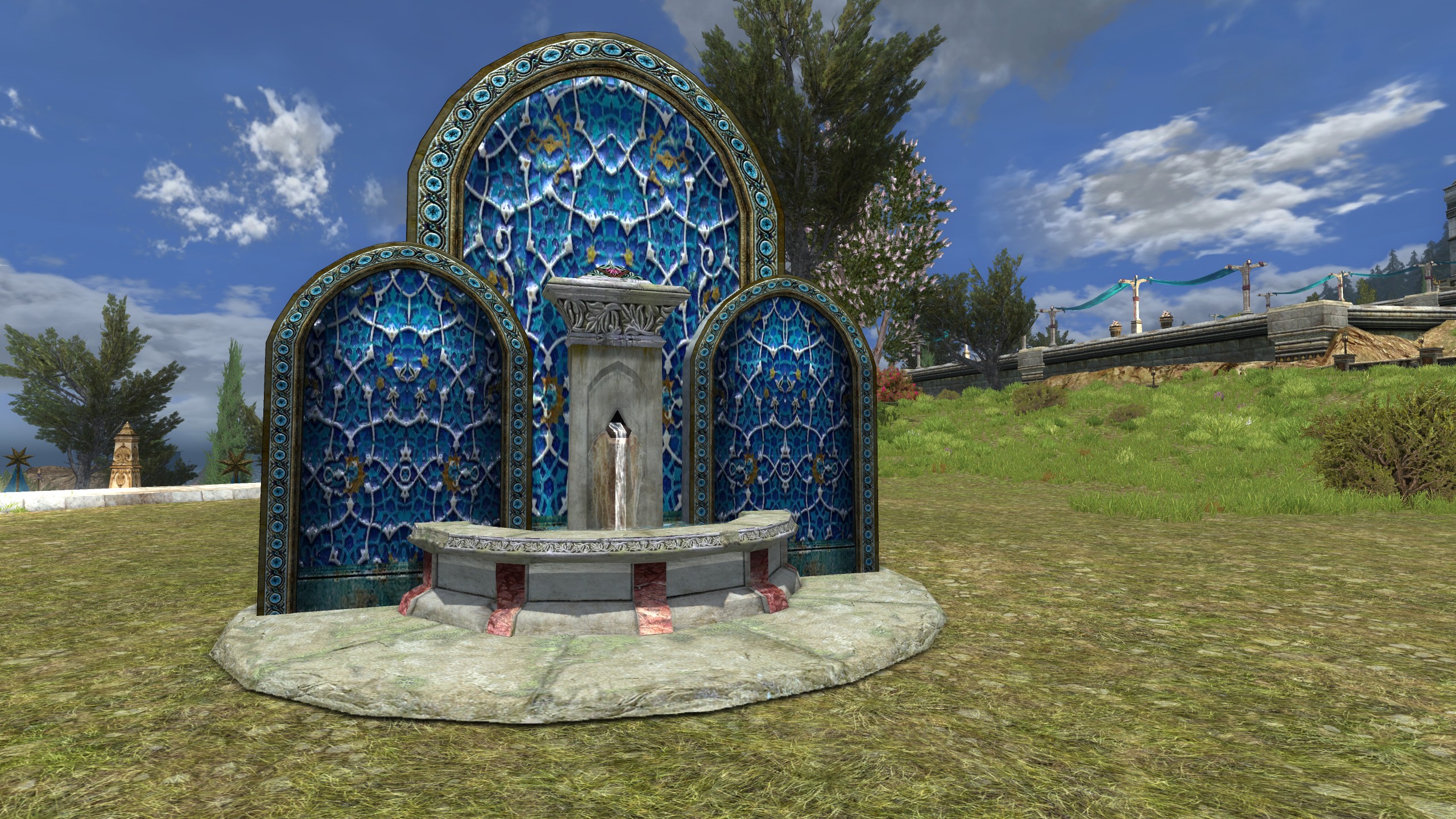 Ornate Zajani Wall Fountain