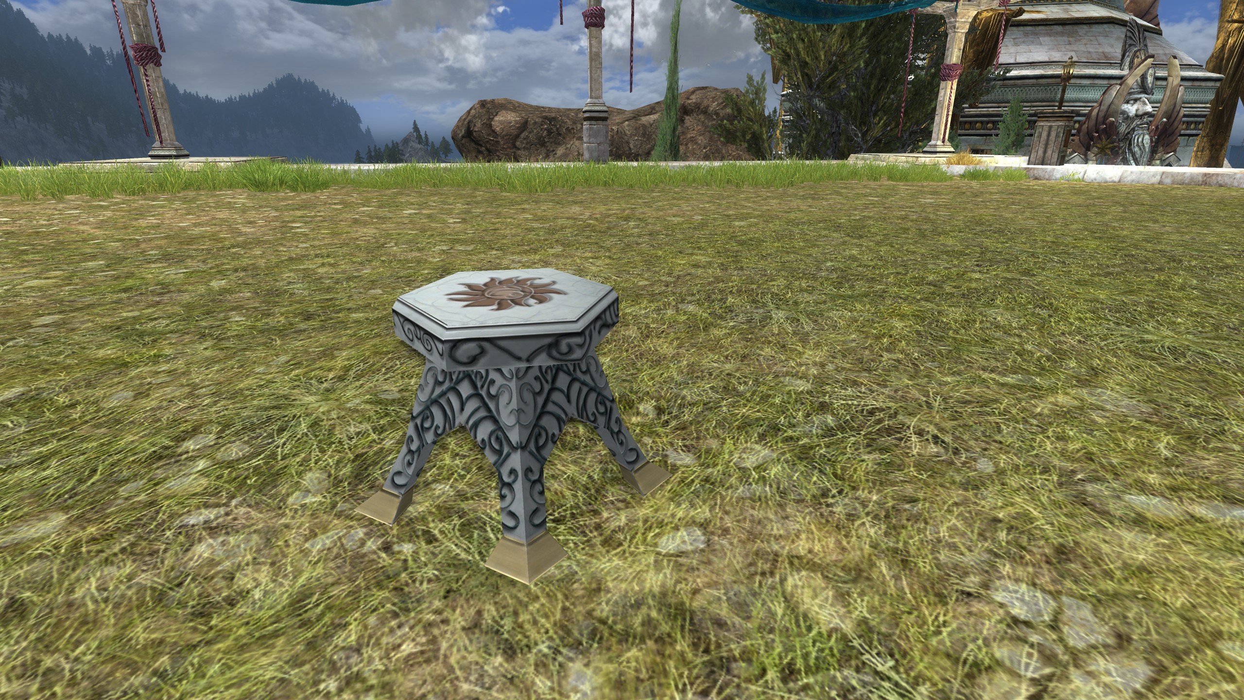 Garden Table of the Flowering Sun